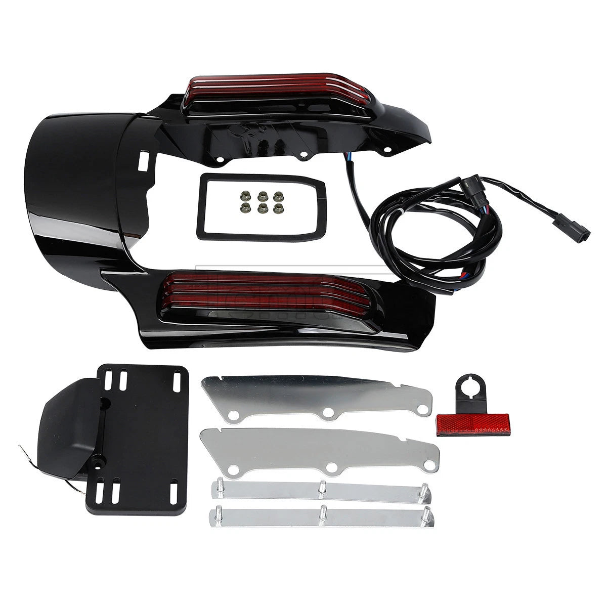 Rear Fender Fascia LED Running Brake Turn Light for Harley Street Glide (2014–2024)