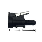 3/8 Fuel Line Connector for OMC Johnson Evinrude Outboards