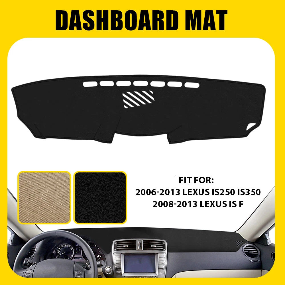 DashMat Cover for Lexus IS250 IS350 (2006–2011) Leather