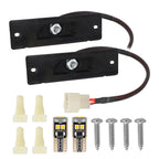 Front Rear Side Marker Sockets with 4 Bulbs for Mazda RX7 (1981–1985)