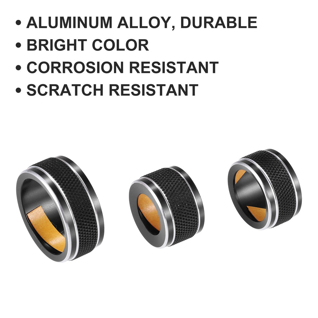 Set of 5 AC Air Conditioner Switch Knob Covers for Toyota Camry (2017)