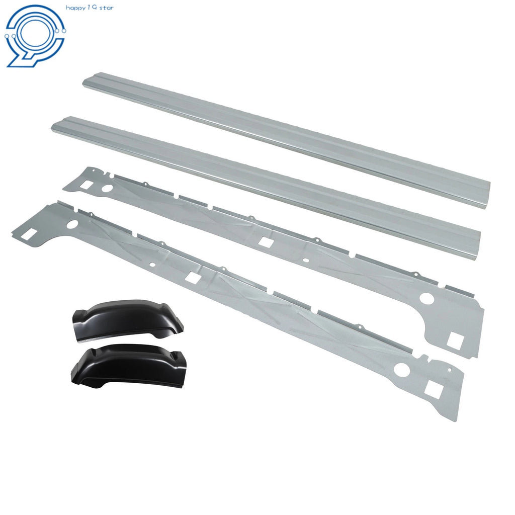 6PCS Inner & Outer Rocker Panels w/ Cab Corners for Sierra 1500 (1999–2007)