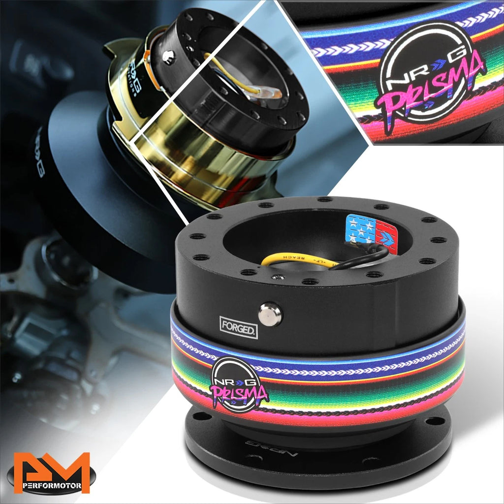 NRG SRK-200BK-Mexicali Steering Wheel Quick Release Adapter for