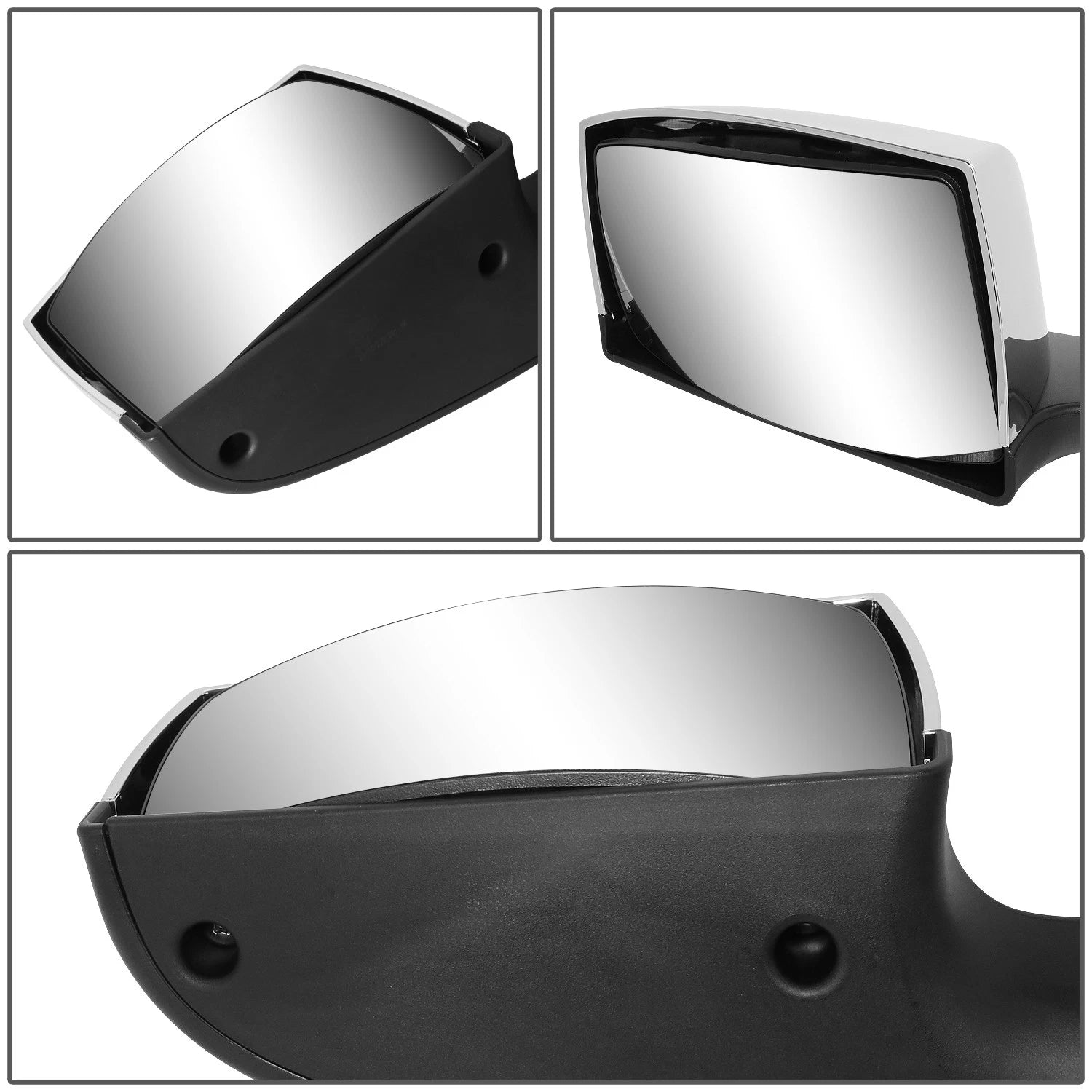 L-Shape Sequential LED Hood Mirrors for Volvo VNL 300 400 760 860 (2018–2021)