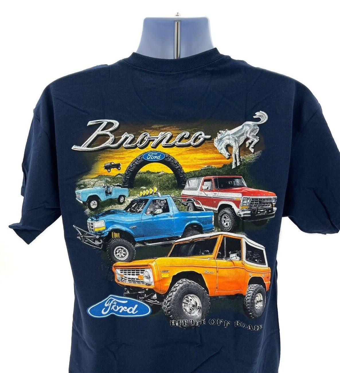 Ford Bronco T-Shirt Heavy Duty Front Graphic for Ford Bronco (2021–2024)