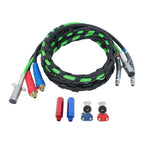 3X 15Ft Air Line Hose & Electric Cable Wrap for Semi Trailer
