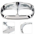 Chrome ABS Headlight Bezel for Harley Road Glide FLT (1998-2013)