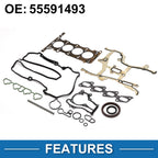 Cylinder Head Gasket Kit No. 55591493 for Chevrolet Cruze (2010)