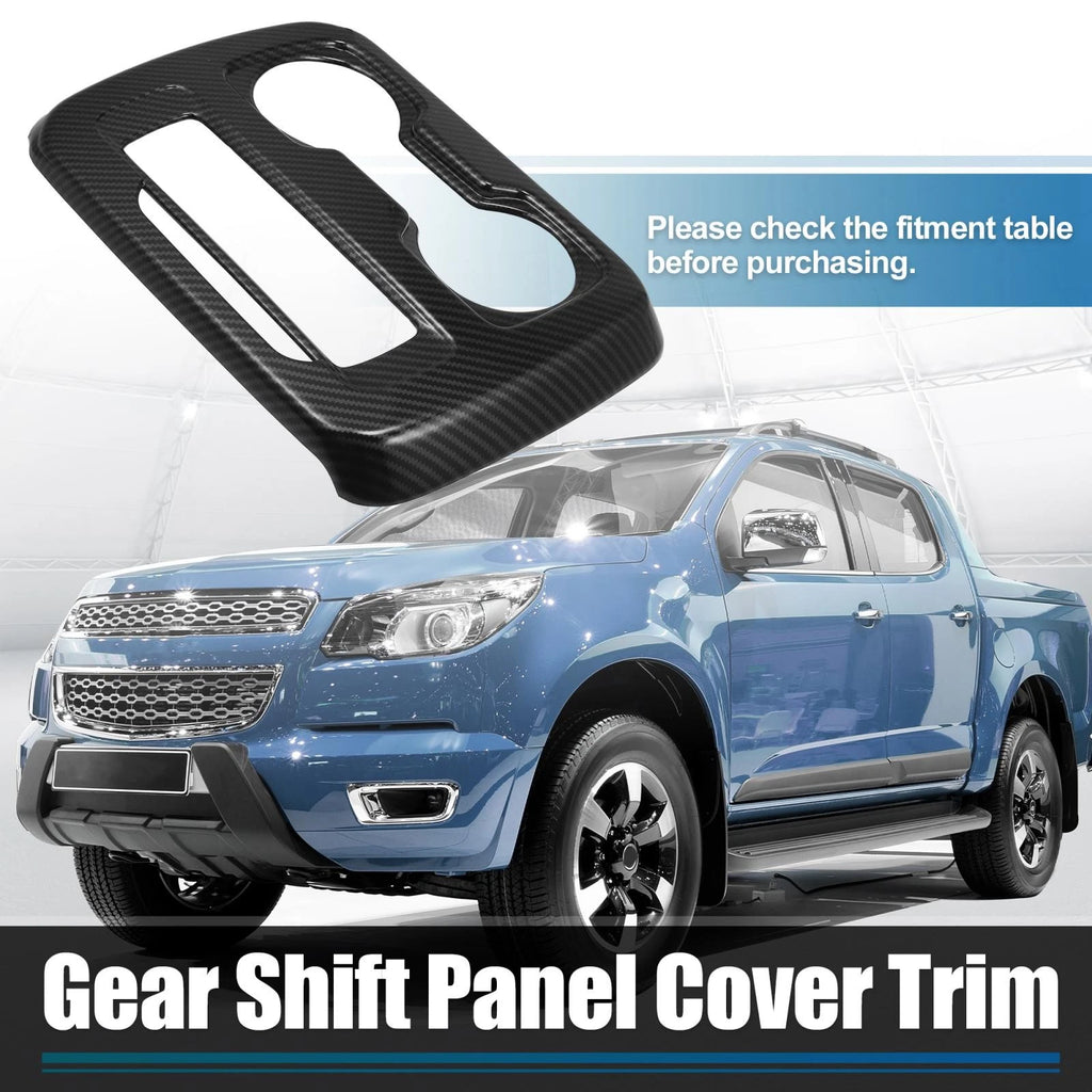 Black Central Control Gear Shift Panel Cover for Chevrolet Colorado (2015–2022)