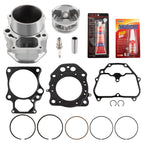 Top End Kit Cylinder Piston Gaskets for Honda Rancher TRX420 (2007–2018) 12100-HP7-A00