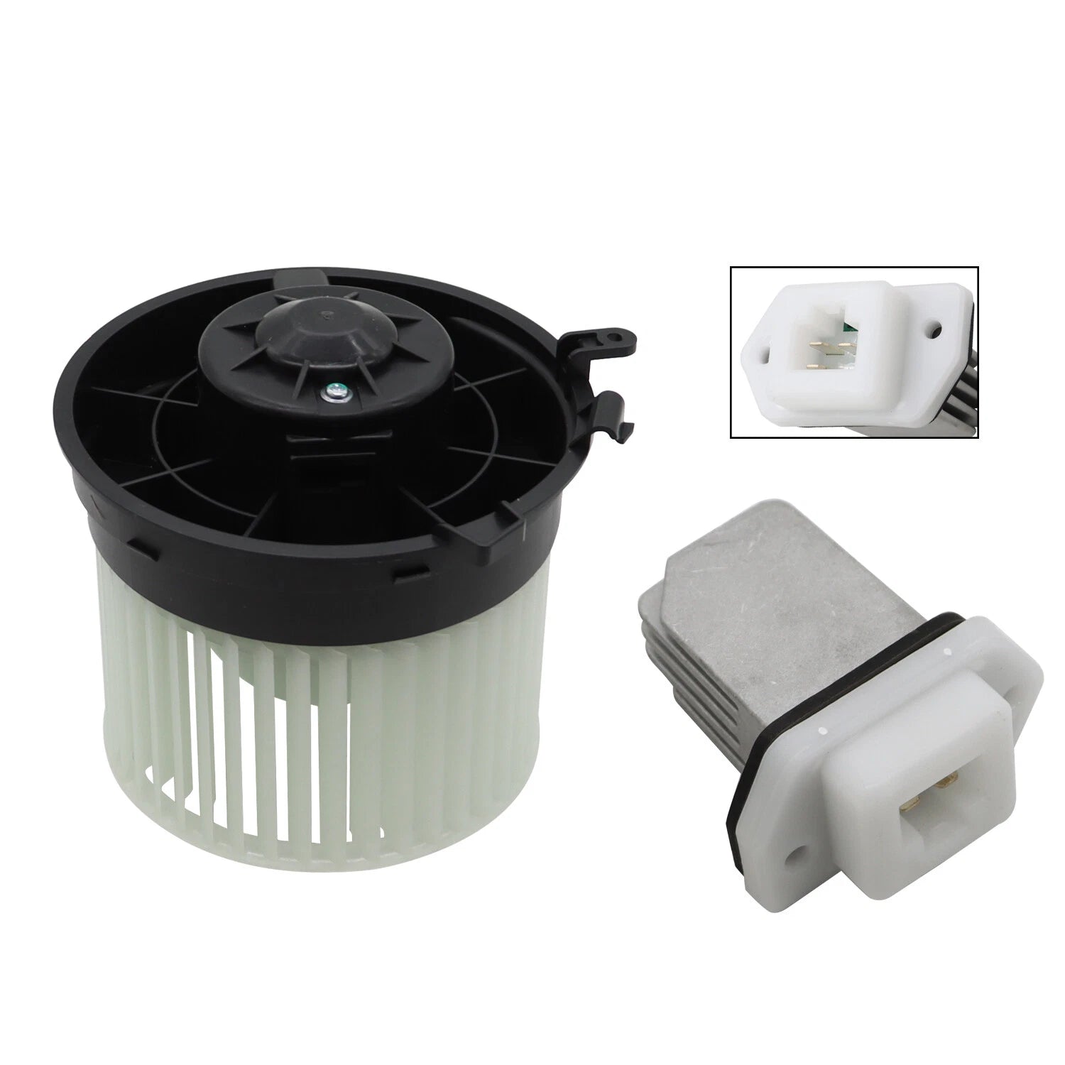 A/C Heater Blower Motor & Resistor for Nissan Rogue Sentra (2007–2013)