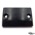 Black Rear Brake Fluid Reservoir Cap Cover for Suzuki GSXR Boulevard Savage (–)