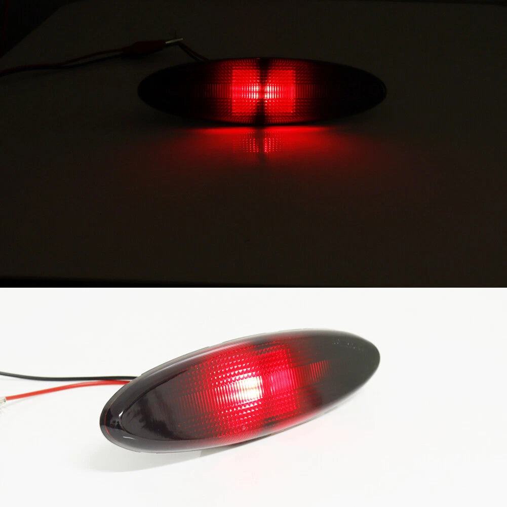 Smoked Red LED Front Side Marker Lights for Chevrolet Corvette C5 (1997–2004)