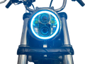 5.75" Headlamp with Mounting Ring - Chrome for Custom Dynamics (PG-575-C)