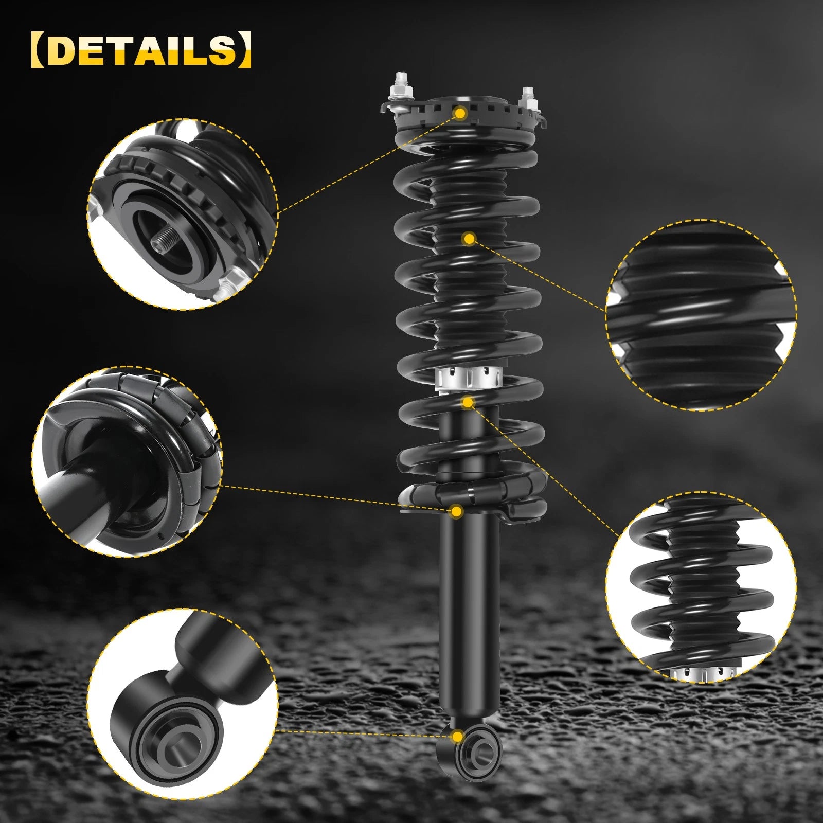 Set of 2 Complete Struts Springs for Subaru Outback (2000–2004)