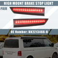 Tail High Mount Brake Stop Light No.BK2Z13466-B for Ford  1 Pair Smoked