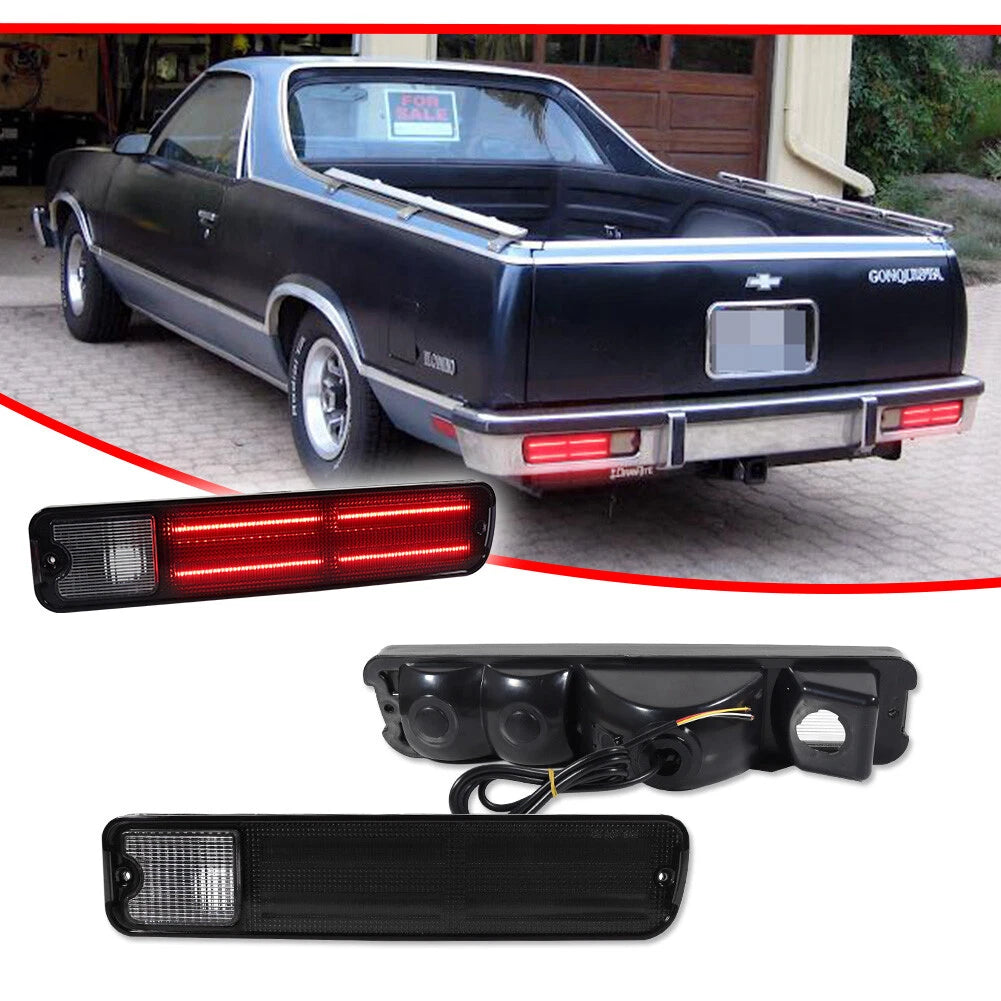 Smoked Taillamp Turn Signal Light for Chevy El Camino Malibu GMC Caballero (1979–1987)
