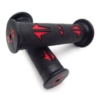 Set of 2 Rubber Hand Grips for Yamaha Dirt Bike (7/8" Left, 1" Right)