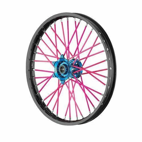 Pink Spoke Guard Wrap Covers for Kawasaki KX KXF KLX KDX (65–450)