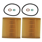 Oil Filter Kit 2X for BMW 128i 135i 323i 325i 328i 330i (2006–2013)