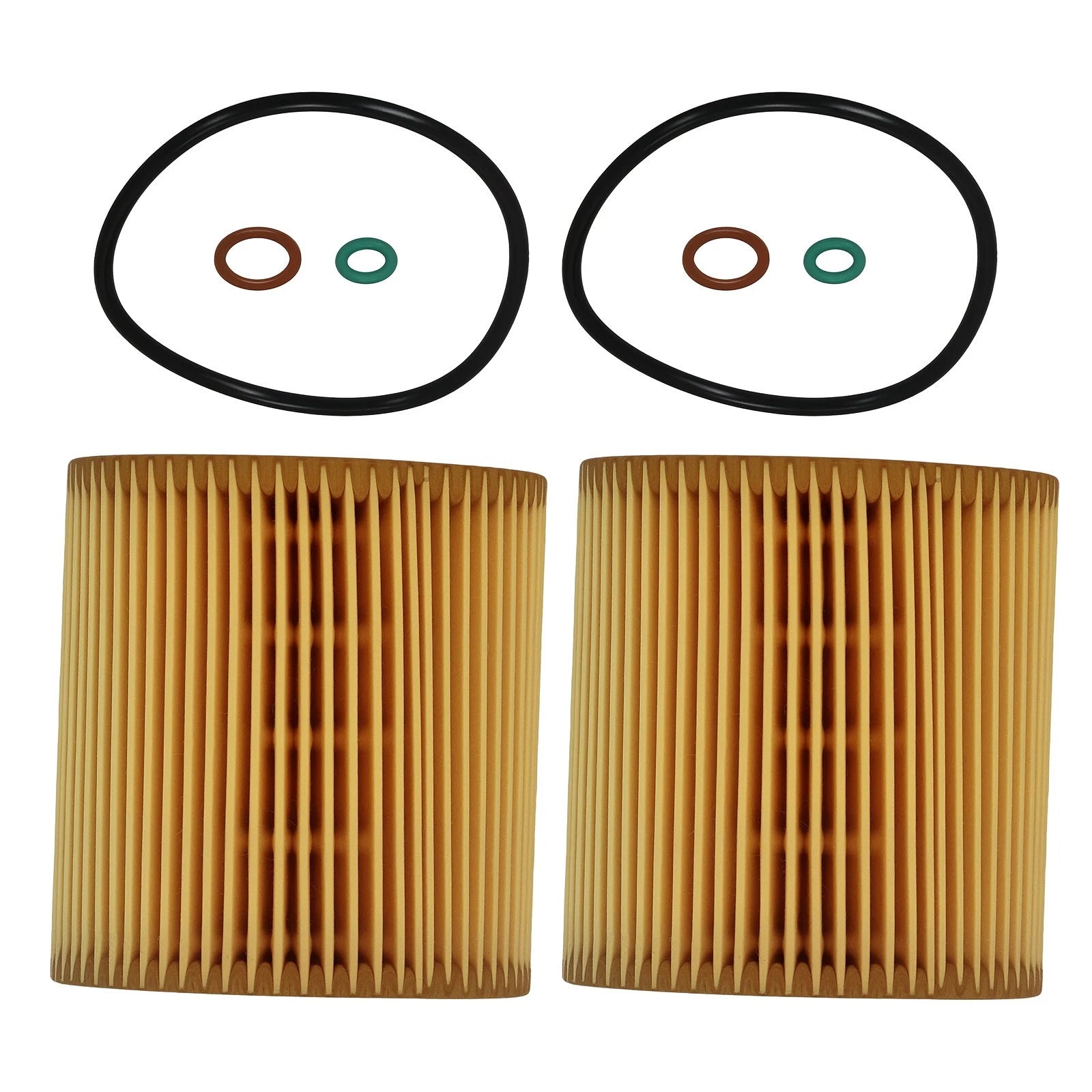 Oil Filter Kit 2X for BMW 128i 135i 323i 325i 328i 330i (2006–2013)
