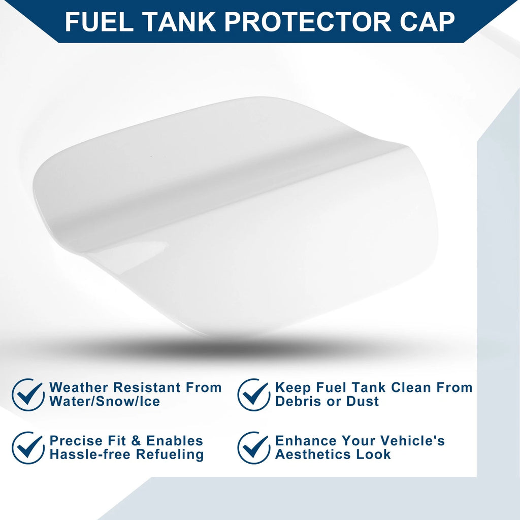 Fuel Tank Door Cap for Volkswagen Passat (2017–2024) White Filler Flap Cover