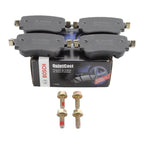 Bosch QuietCast Rear Ceramic Brake Pads for Audi Q3 (2015–2020), VW Golf (2015–2020), Alltrack (2017–2019), GTI (2015–2020), Passat (2016–2020)
