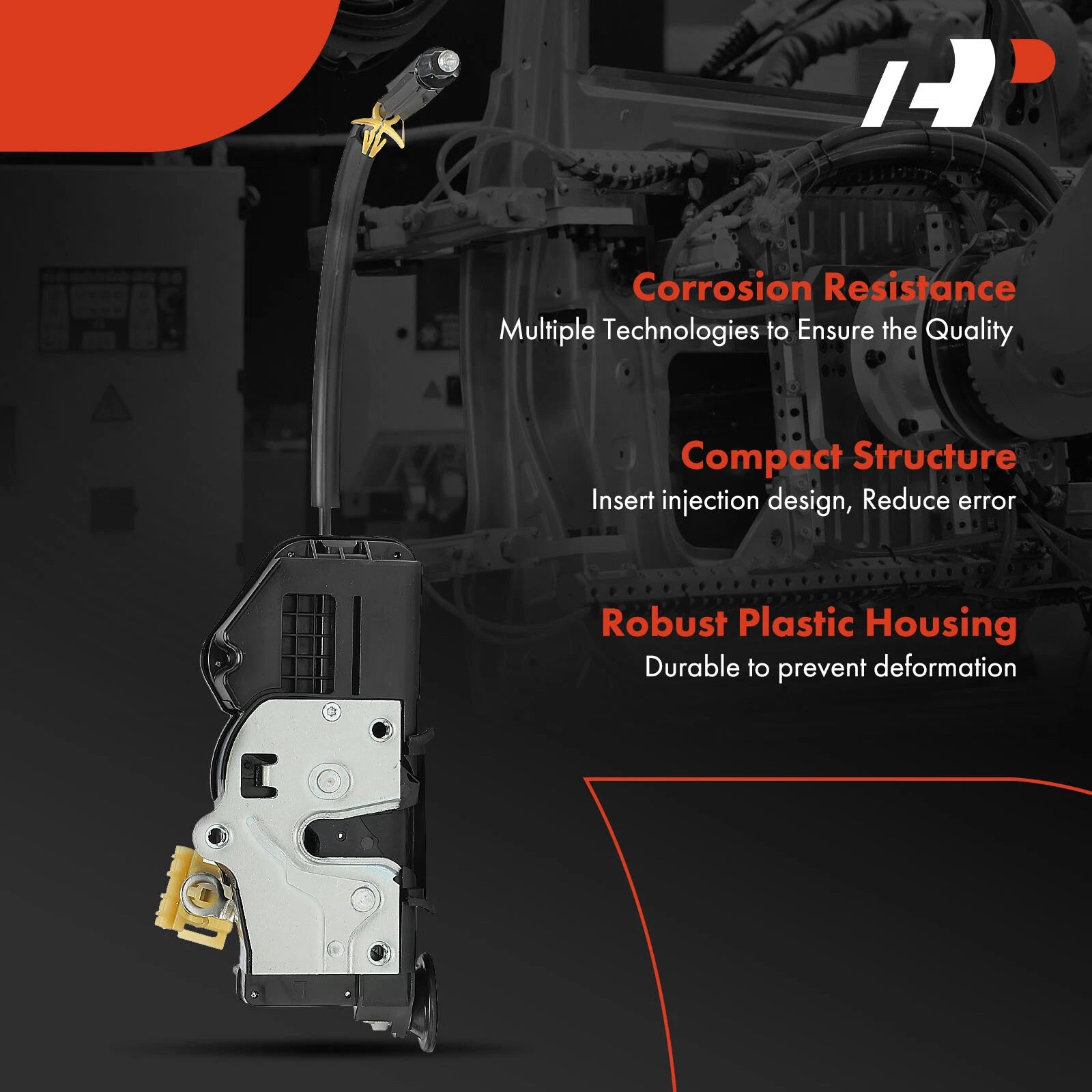 Rear Left Door Lock Actuator for Chevy Silverado 1500 Tahoe (2007–2014)