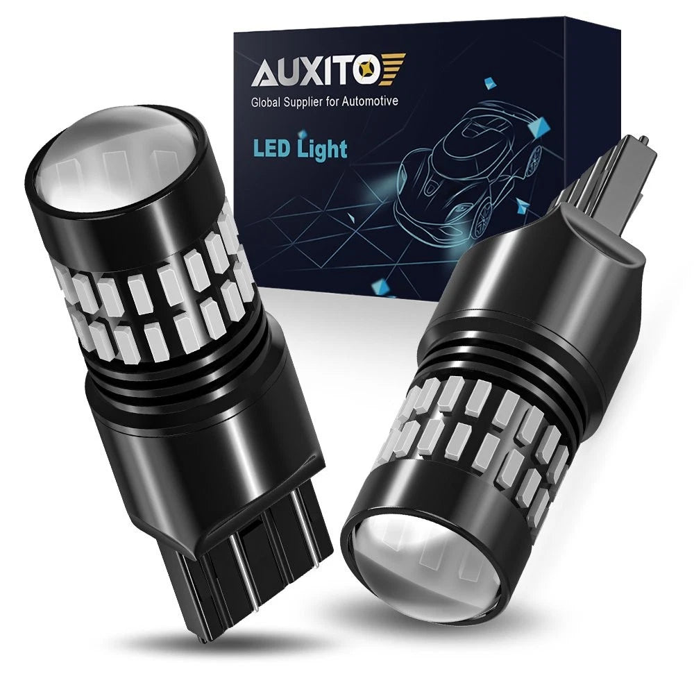 2X 7443 7440 LED Brake Stop Tail Signal Light Bulb for