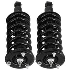 Set of 2 Front Struts + Control Arm Tie Rod for Nissan Titan (2004–2015) 4WD