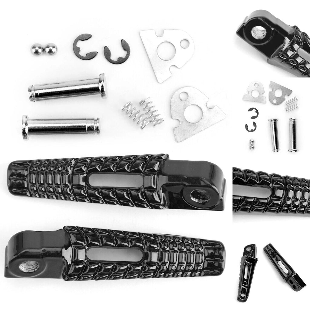 Rear Foot Peg Footrest for Suzuki GSXR600 GSXR750 GSXR1000 (2005–2014) Black