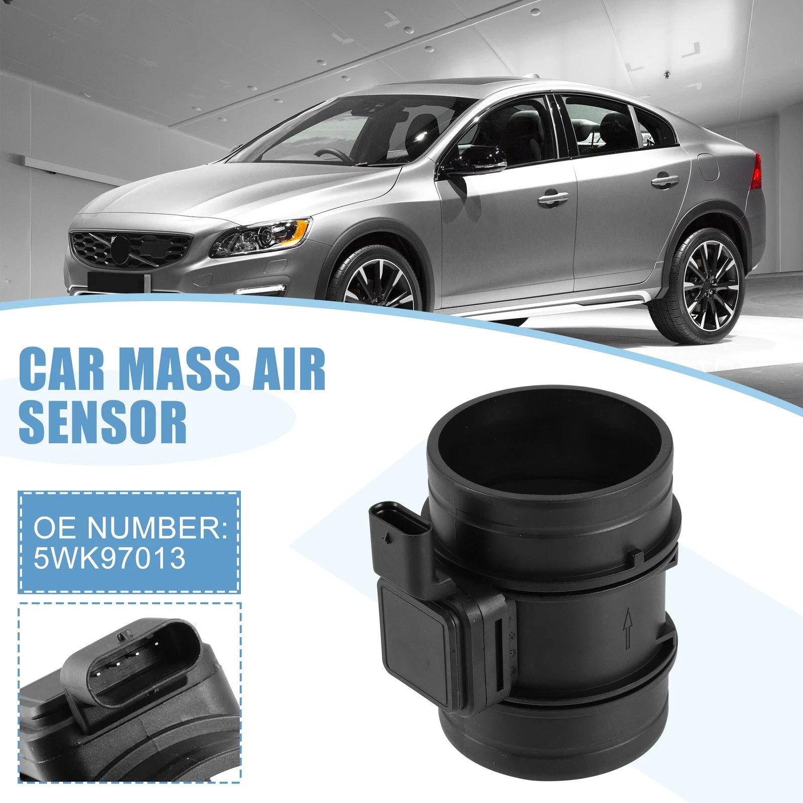 Mass Air Flow Sensor for Mercedes-Benz (5WK97013)