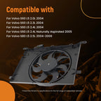 Radiator Cooling Fan for Volvo S60/S80/V70 (2004–2007)
