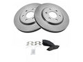 Front Brake Pad and Rotor Kit for Suzuki Equator (2009–2012) FD669DV