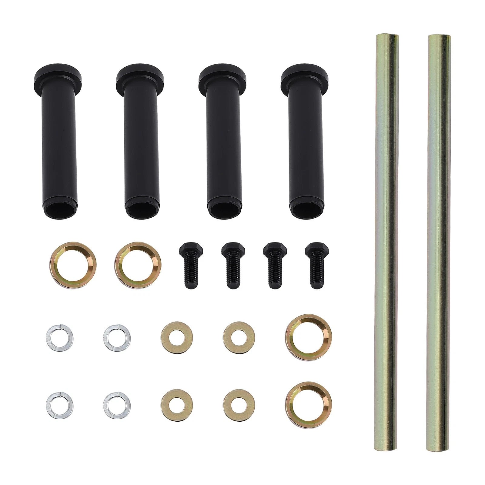 2X Front Lower A-Arm Bushing & Shaft Kit for Polaris Scrambler 500 (1999–2000) 7501093
