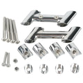 Saddlebag Guard Rail Mounts for Harley Ultra Classic Electra Glide