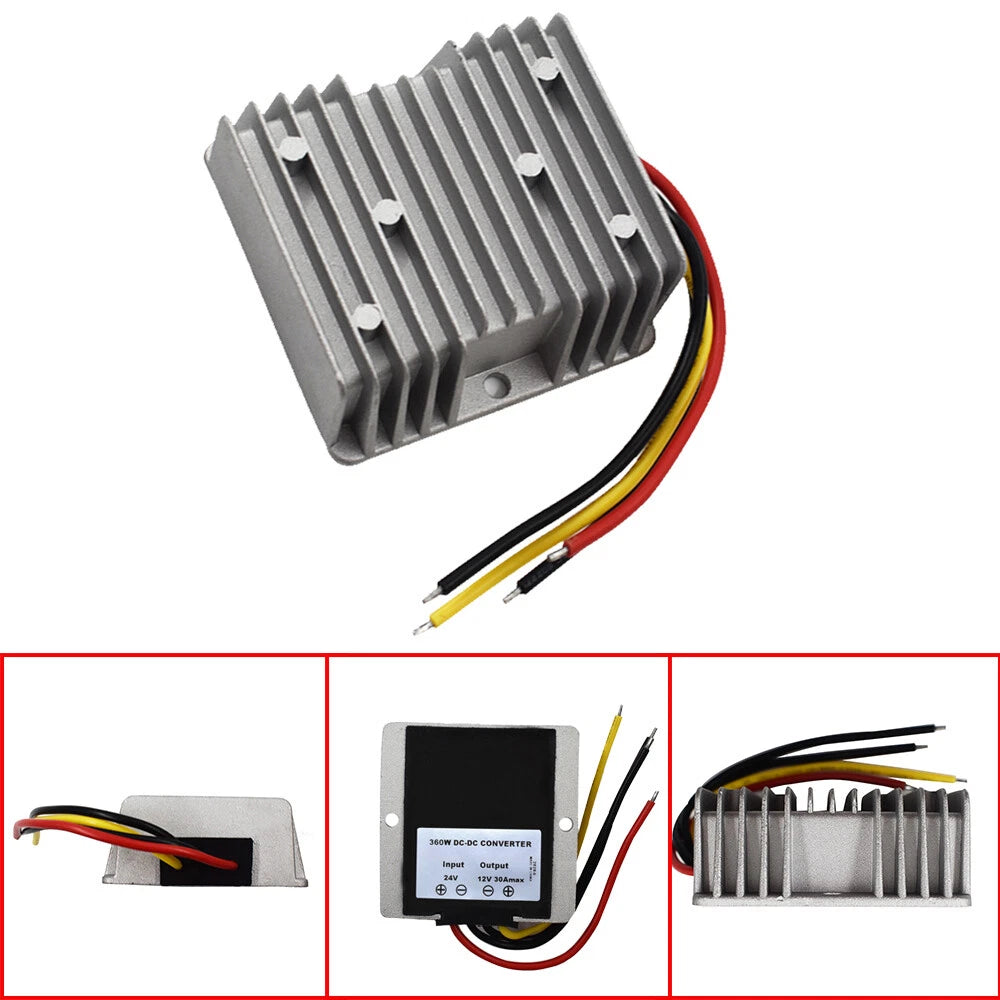 360W DC/DC Converter Regulator 24V to 12V for Automotive