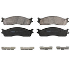 Front Brake Kit Set of 4 Disc Rotors & TRW Pro Ceramic Pads for Dodge Ram 1500