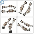 Pair of BANK1 + BANK2 Catalytic Converters for Audi Q7 (2007–2010)