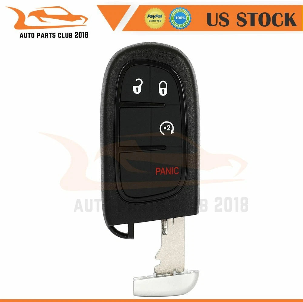 Keyless Key Fob Remote Case Shell for Jeep Cherokee (2014–2021)