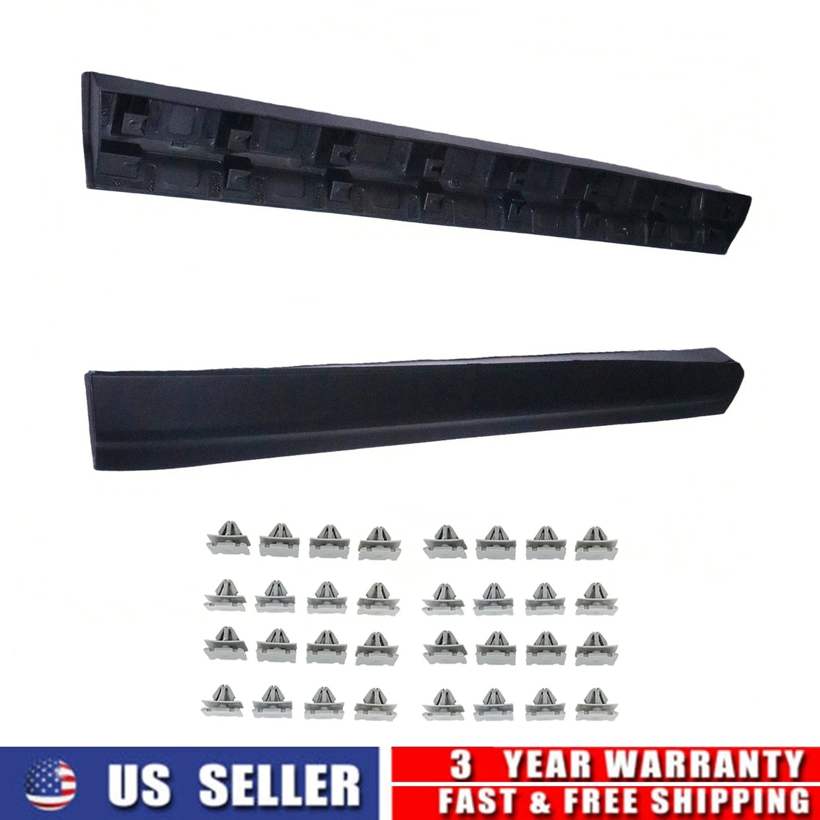 2X Front Lower Left+Right Door Trim Molding for Cadillac XT5 (2017–2025) 85617327