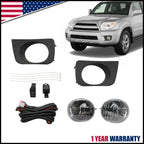 Bumper Fog Lights for Toyota 4Runner (2006–2009) - Switch & Wiring Included