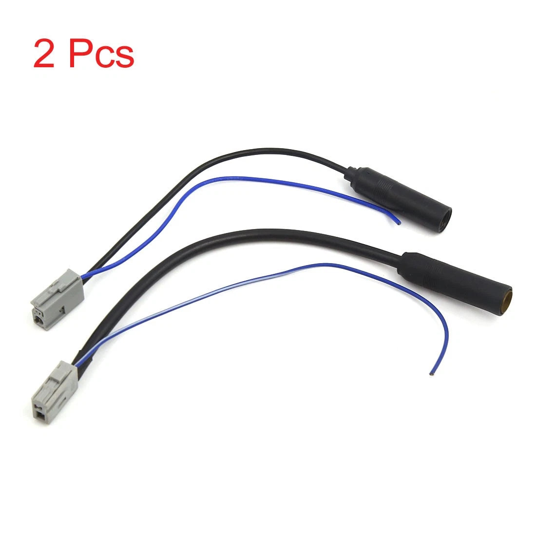 2X Black Car Radio Stereo Female Antenna Adaptor Connector for Honda