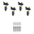 Set of 4 Ignition Coils & NGK Spark Plugs for GMC Canyon Colorado