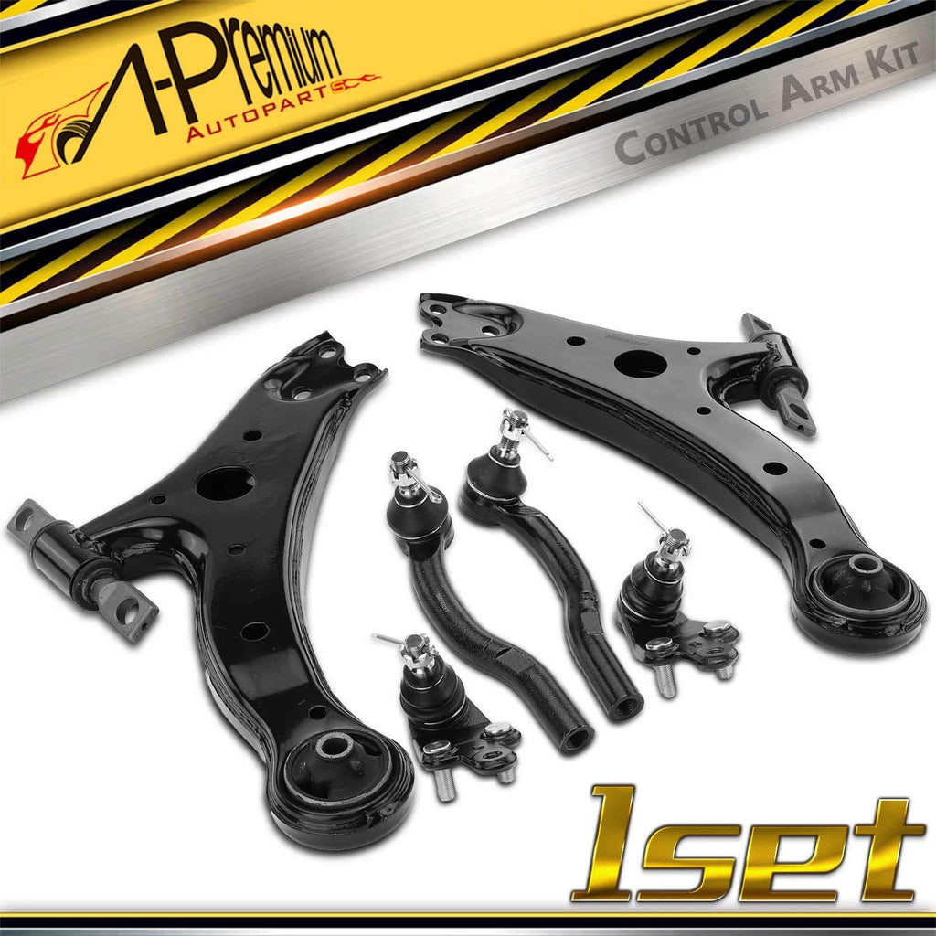 Front Control Arm Ball Joint and Tie Rod End for Toyota Camry (2002-2006)
