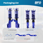 4X Coilovers Suspension Kit for Mitsubishi Lancer Sedan (2008–2016)