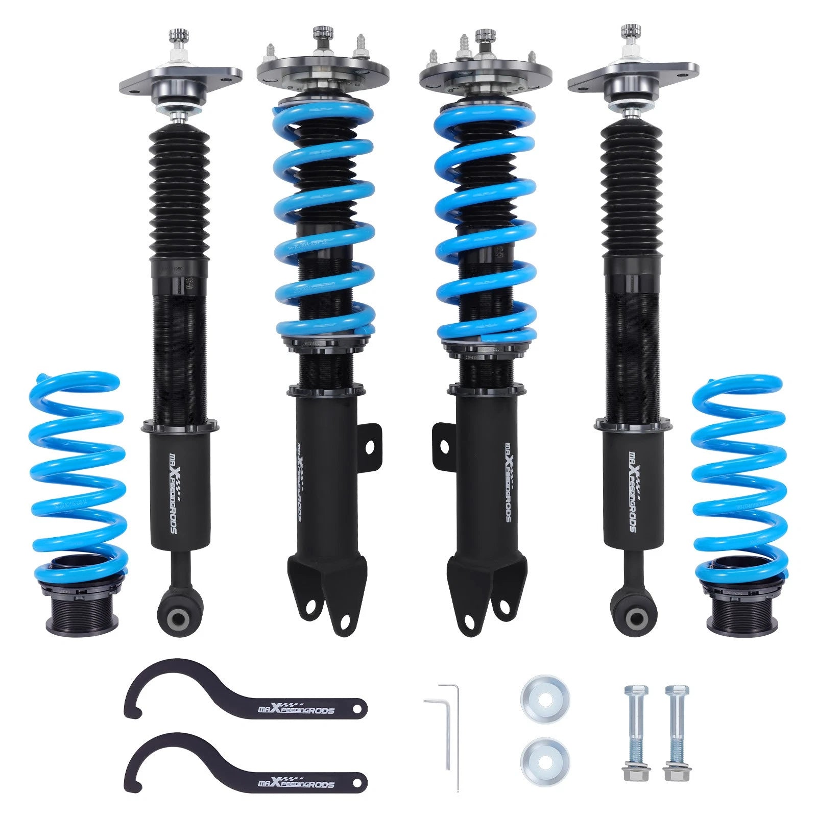 MaXpeedingrods T6 Coilovers 24 Click Damping for Dodge Charger RWD (2006–2010)