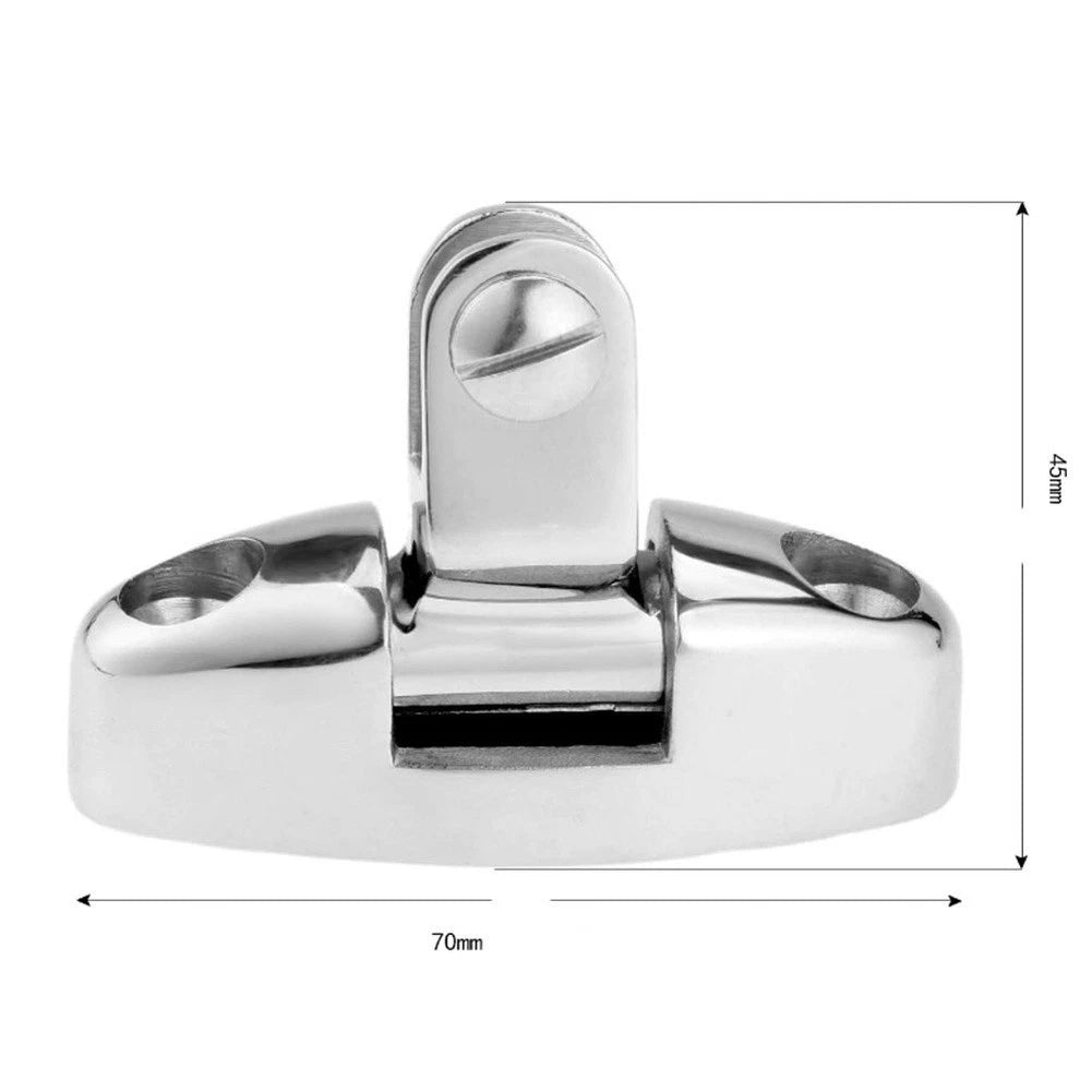 Rotating Deck Hinge for Yachts and Boats (Marine Grade 316 Stainless Steel)
