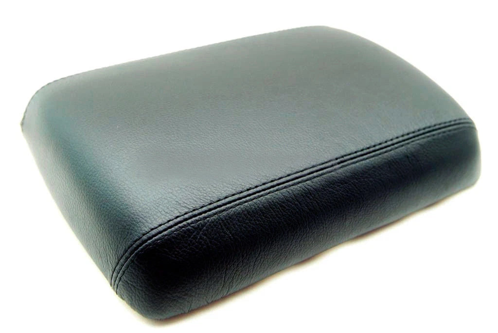 Center Console Armrest Cover for Nissan Pathfinder (2005–2012) Black Leather