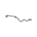 Lower Radiator Coolant Hose for BMW X3 X4 (2018–2019)